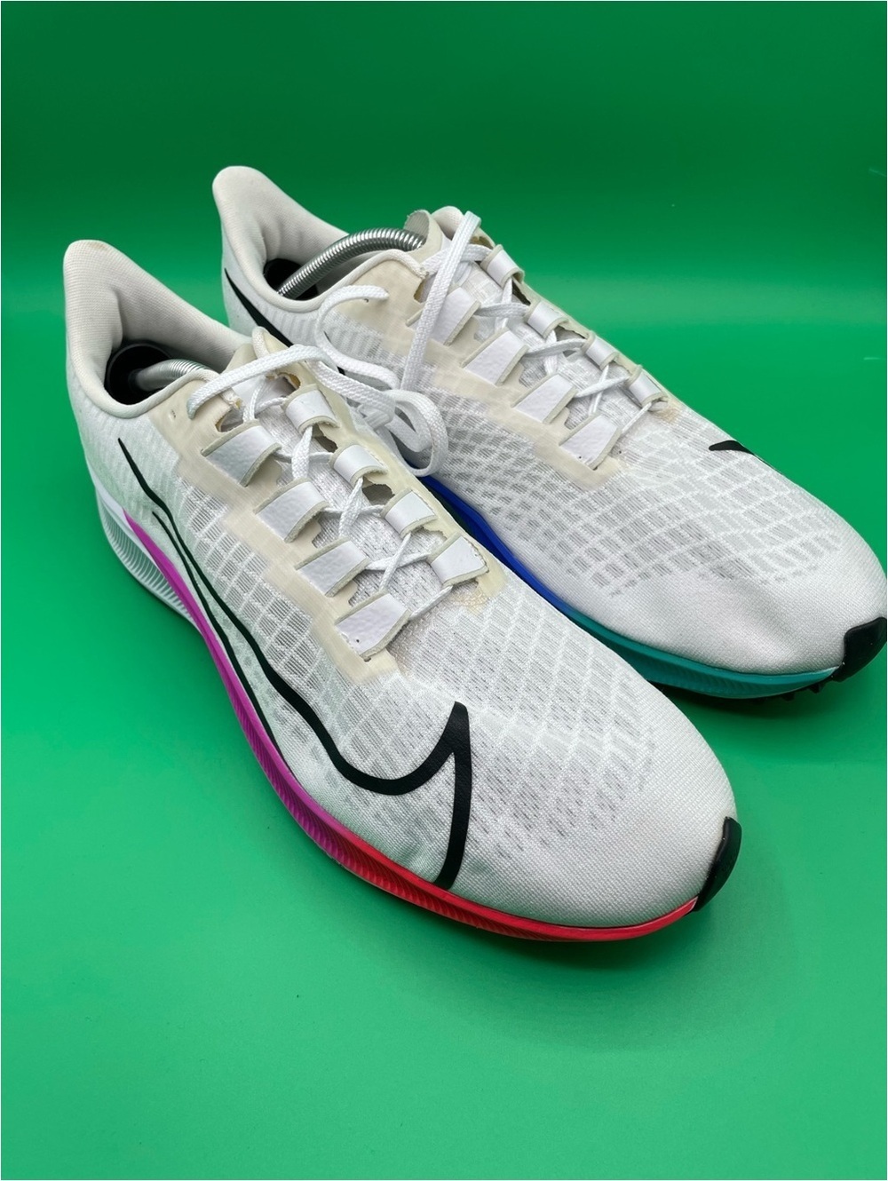 Nike Air Zoom Pegasus 37 distinct pink and blue